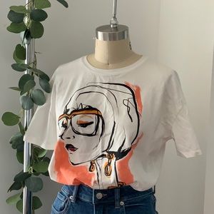 ZARA GRAPHIC TEE